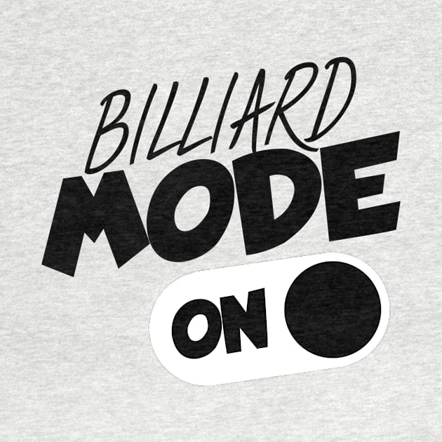 Billiard mode on by maxcode